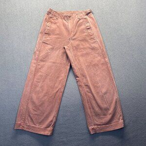 Old Navy Womens Rust Wide-Leg Pants Size 4 Wie Leg Y2K